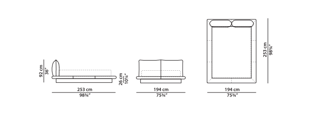 Baxter Aura Bed