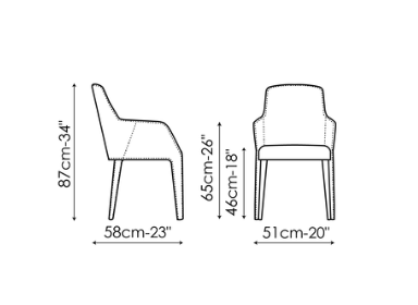 Bonaldo Lamina Dining Chair