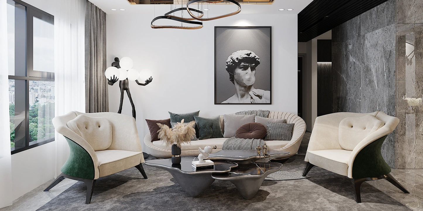 Alma De Luce Pamukkale Coffee Table