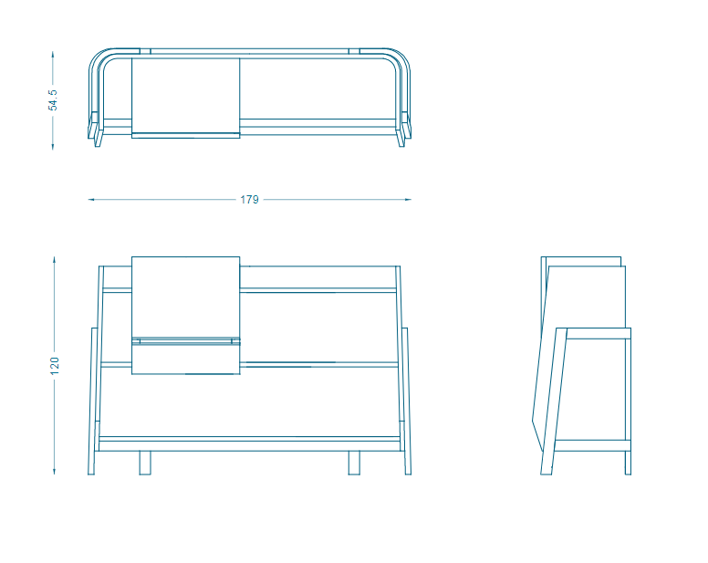 Bruno Moinard Editions Belem Sideboard