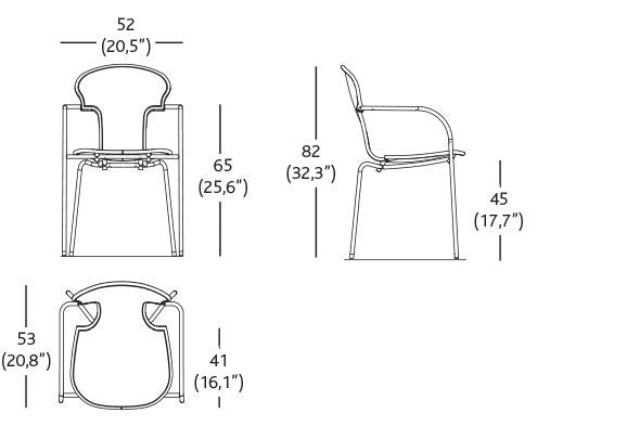 Bd Barcelona Minivarius Dining Chair