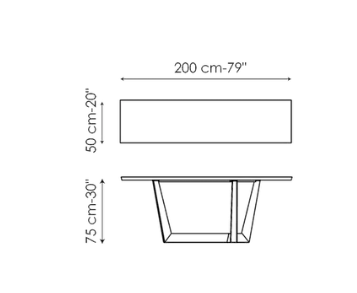 Bonaldo Art Console Table
