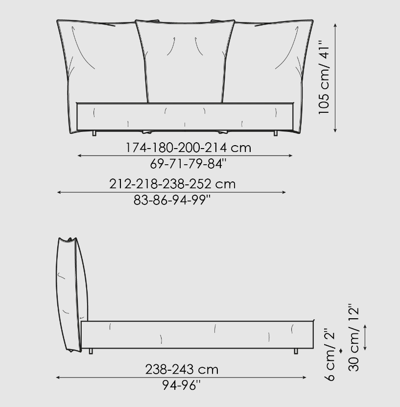 Bonaldo Madame C. Bed