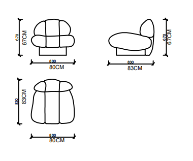 Cornelio Cappellini Kiro Leisure Chair