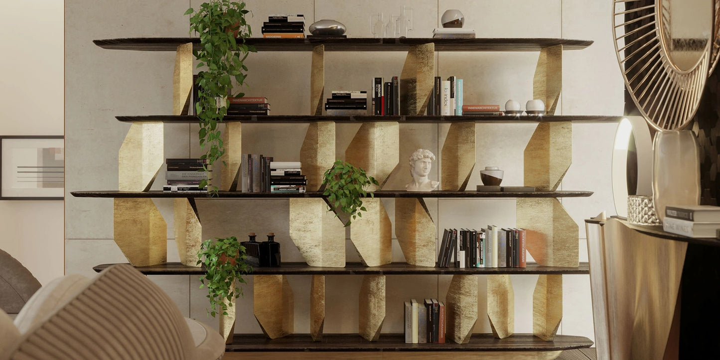 Alma De Luce Anta Da Arca Bookshelf