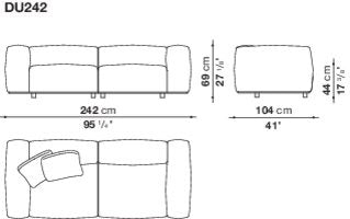 B&B Dambodue Sofa