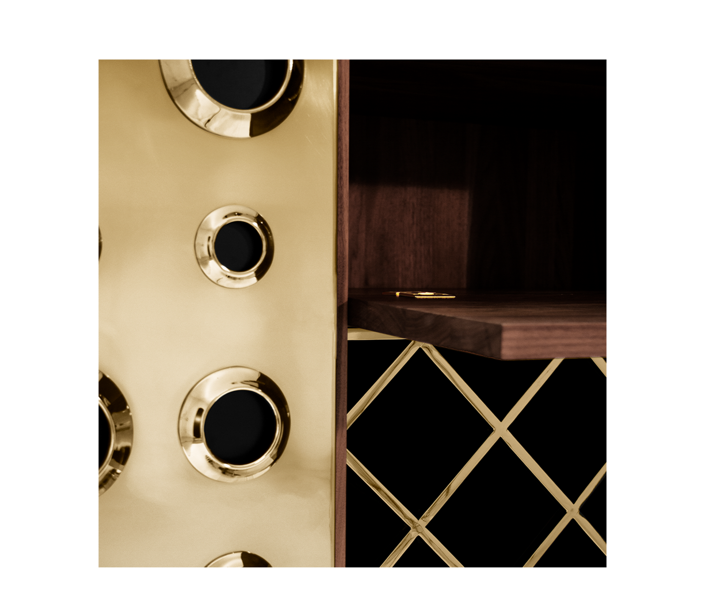 Boca Do Lobo Monocles Wine Cabinet