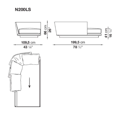 B&B Noonu Sofa