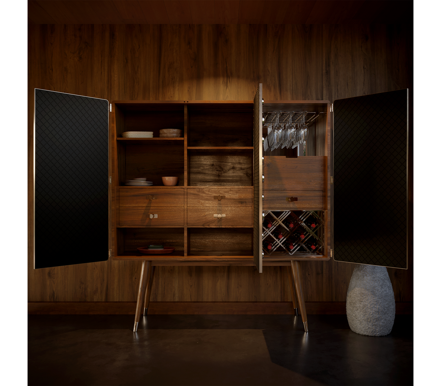Boca Do Lobo Monocles Wine Cabinet