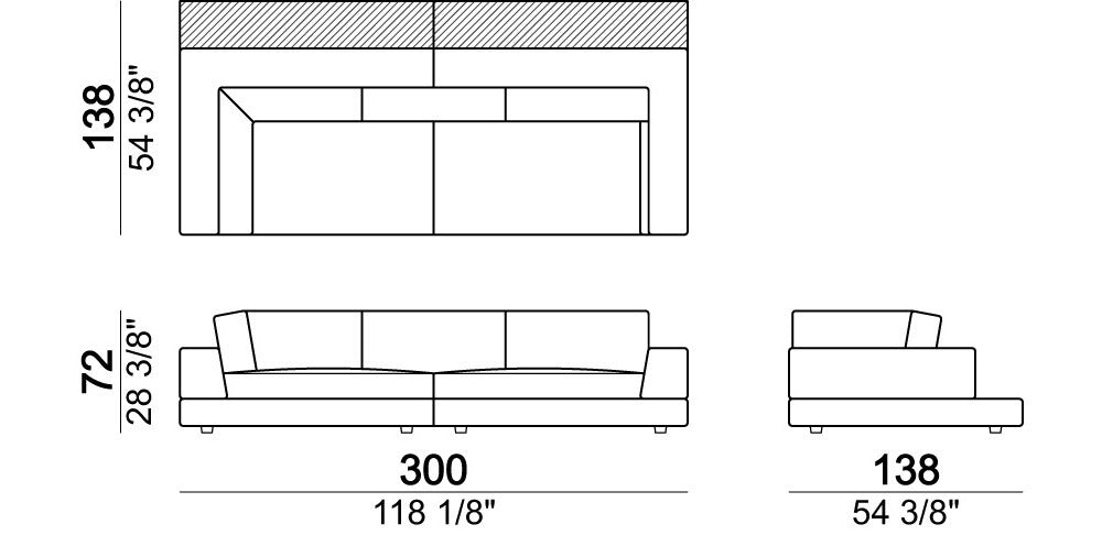 Arketipo Plat Sofa