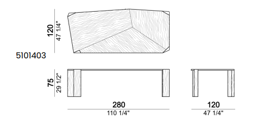 Arketipo The Legend Dining Table