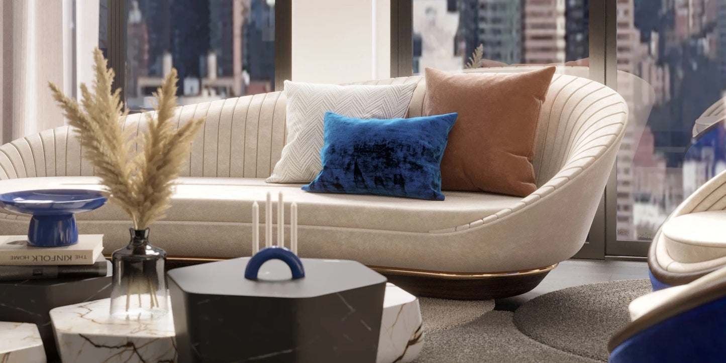 Alma De Luce Croça Sofa