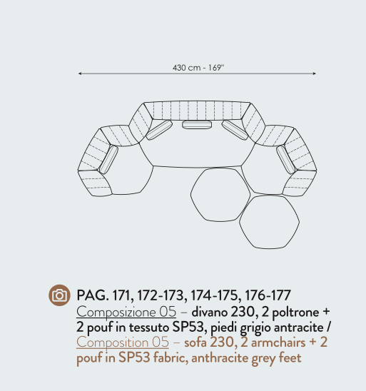 Bonaldo Panorama New Sofa