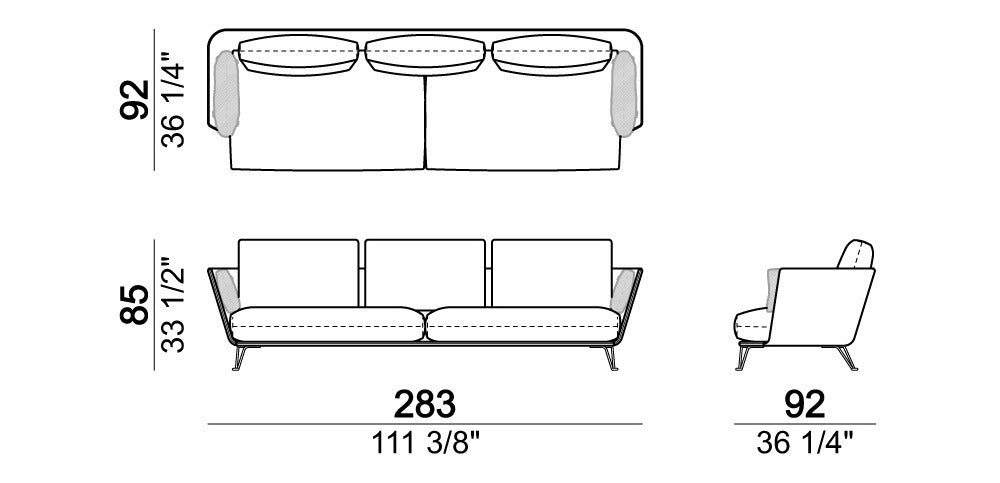 Arketipo Morrison Sofa