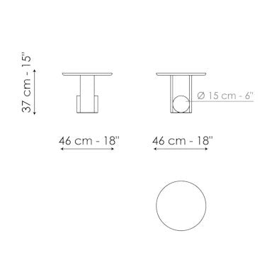 Bonaldo Element Side Table