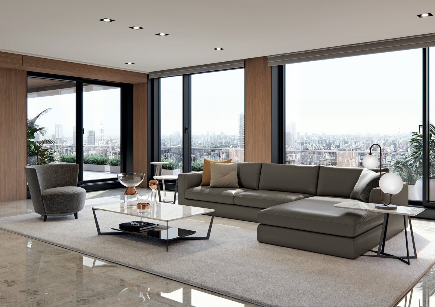 Alberta Laguna Sofa