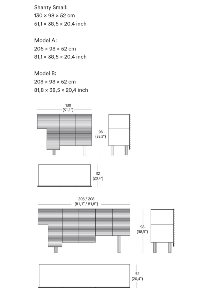 Bd Barcelona Shanty Sideboard