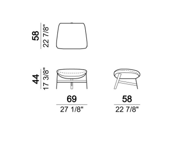 Arketipo Jupiter Lite Armchair