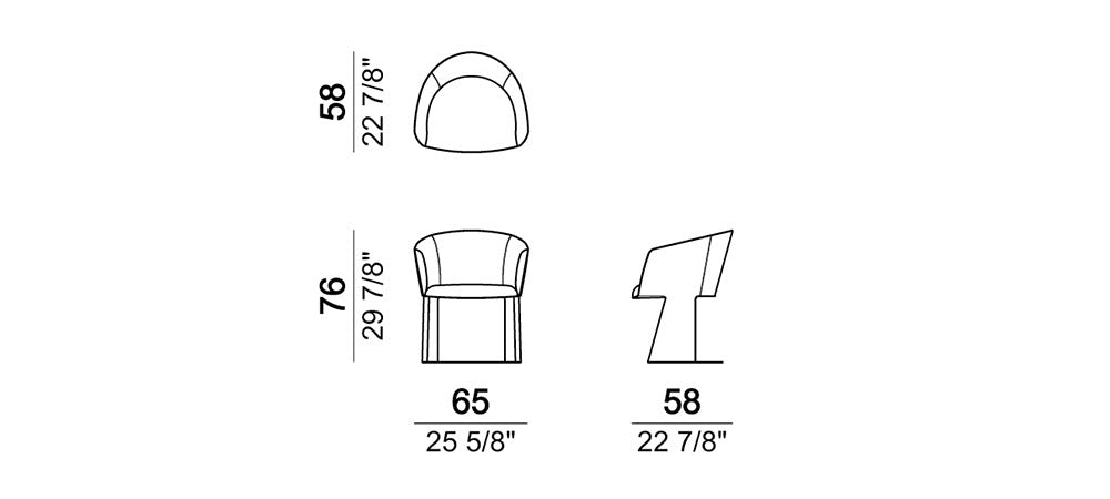 Arketipo Numa Dining Chair