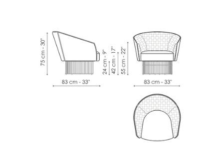 Bonaldo Bruno Leisure Chair