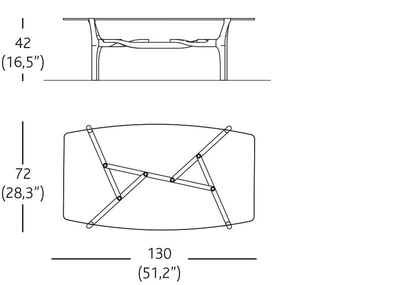 Bd Barcelona Carlina Coffee Table
