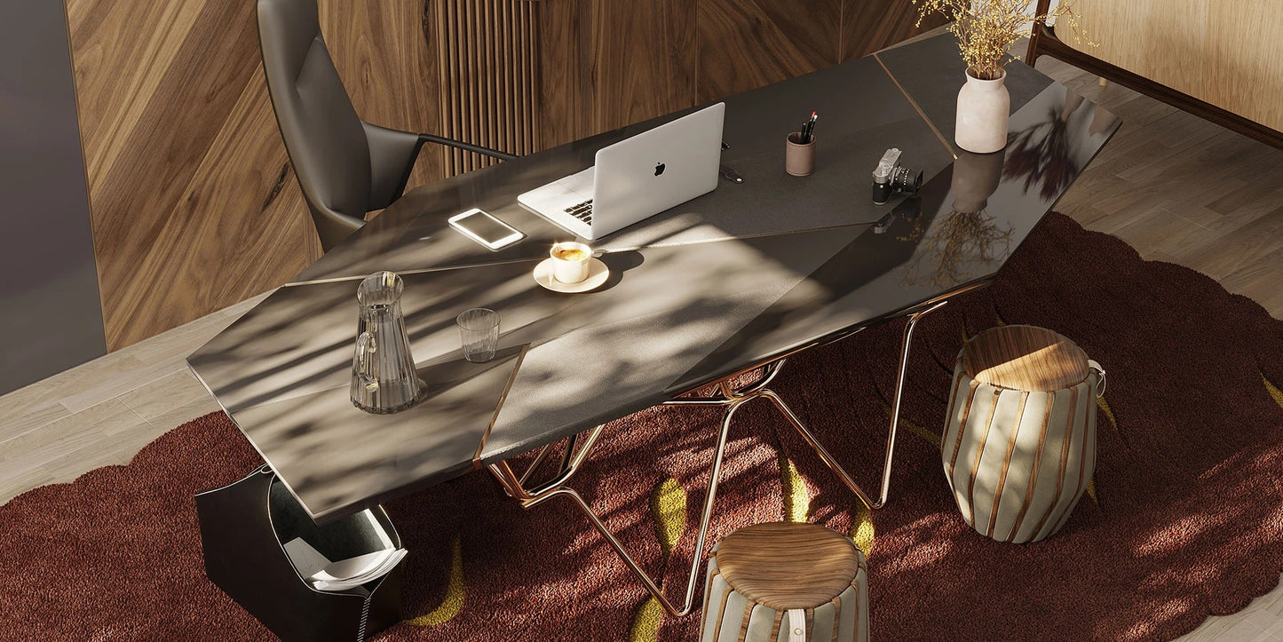 Alma De Luce Polonceau Dining Table