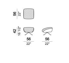 Arketipo Sin Seaty Armchair