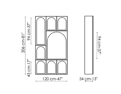 Bonaldo Cabinet De Curiosite Bookshelf