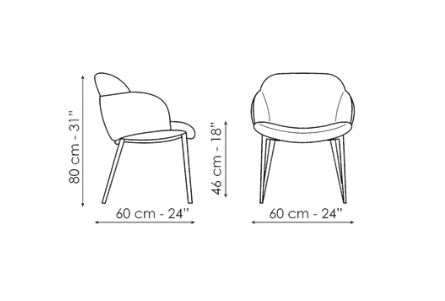 Bonaldo My Way Dining Chair