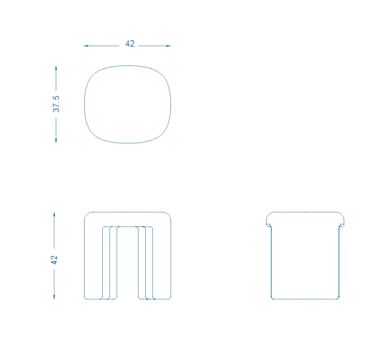 Bruno Moinard Editions Ponza Stool