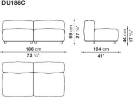 B&B Dambodue Sofa