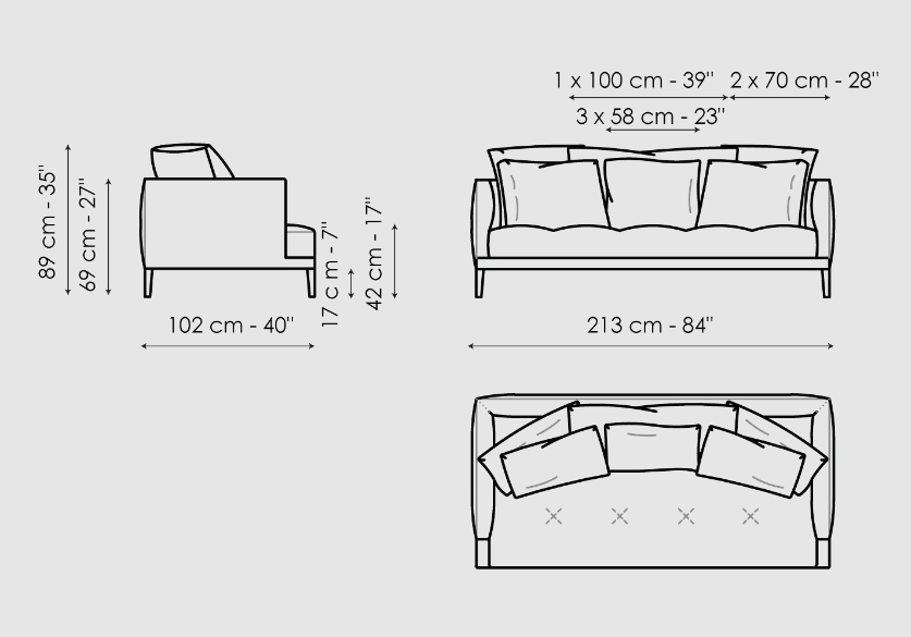 Bonaldo Soft Lsland Sofa