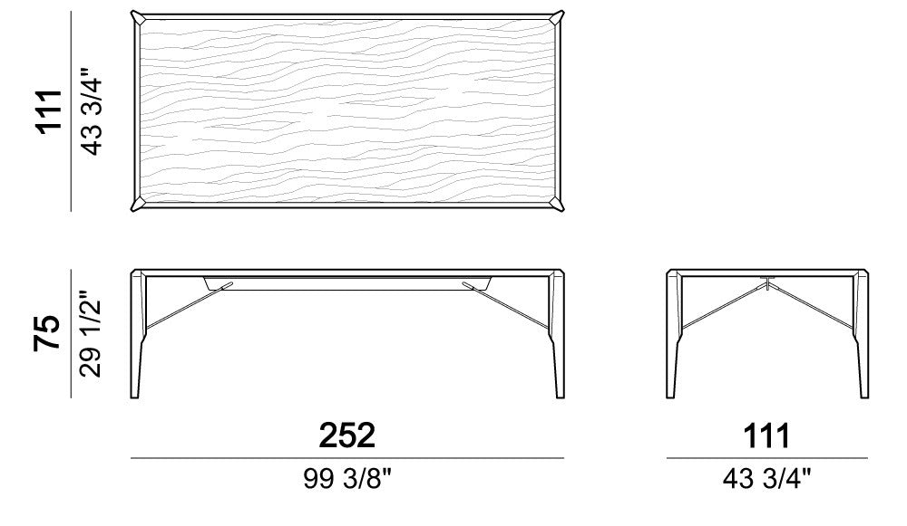 Arketipo Glorious Dining Table