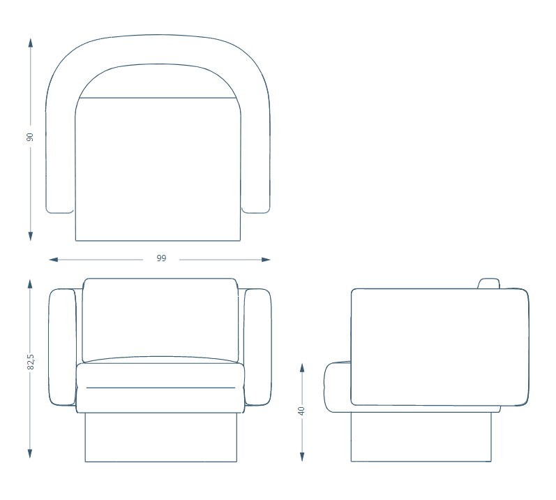 Bruno Moinard Editions Nashville Leisure Chair