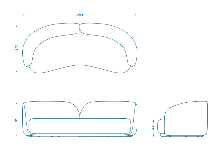 Bruno Moinard Editions Moshi Sofa