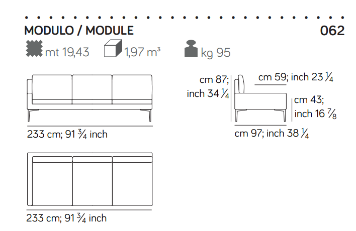 Amura Elsa Sofa
