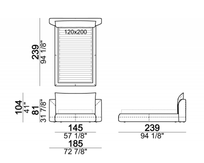 Arketipo Starman Bed