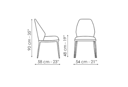 Bonaldo Mida Dining Chair