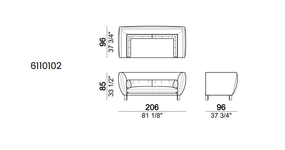 Arketipo Harris Sofa