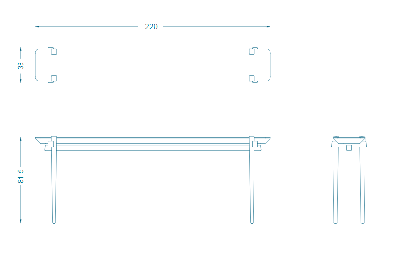 Bruno Moinard Editions Venterol Console Table