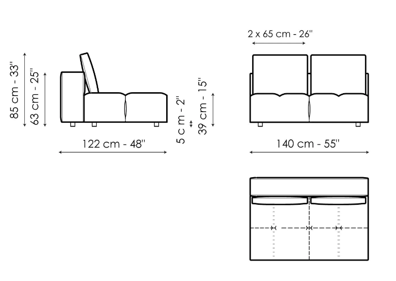 Bonaldo Bonamour Sofa