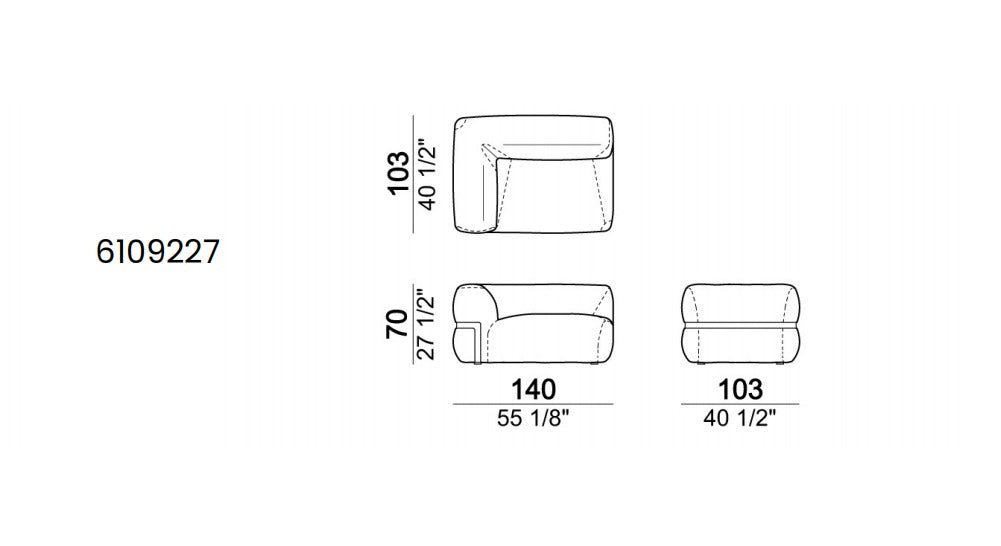 Arketipo Lotus Sofa