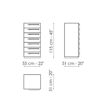 Bonaldo To Be Nightstand