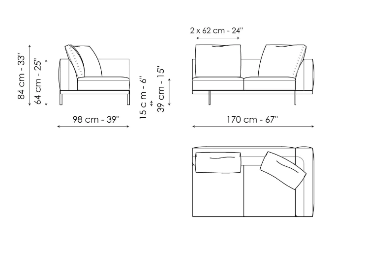 Bonaldo Phil Sofa