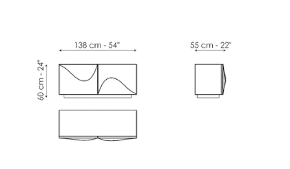Bonaldo Vertigo Sideboard