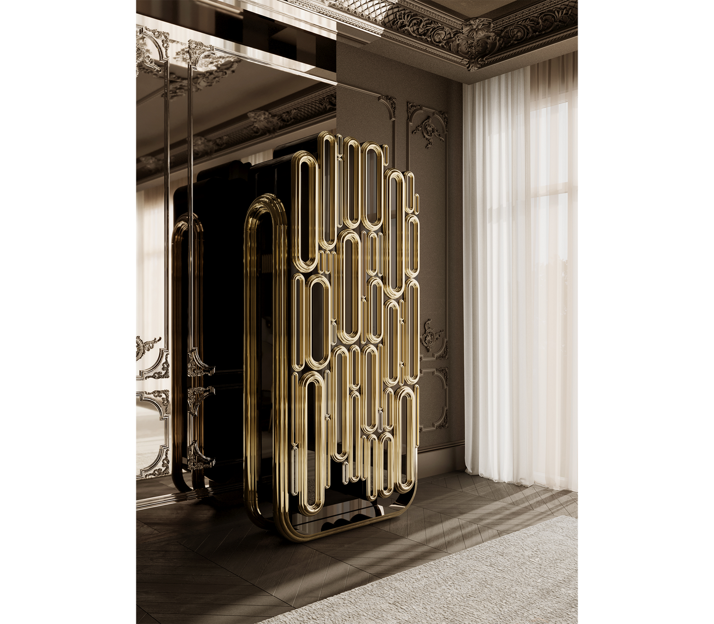 Boca Do Lobo Oblong Wine Cabinet