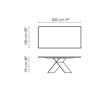 Bonaldo Ax Dining Table