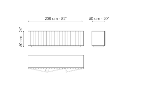 Bonaldo Dorian Sideboard