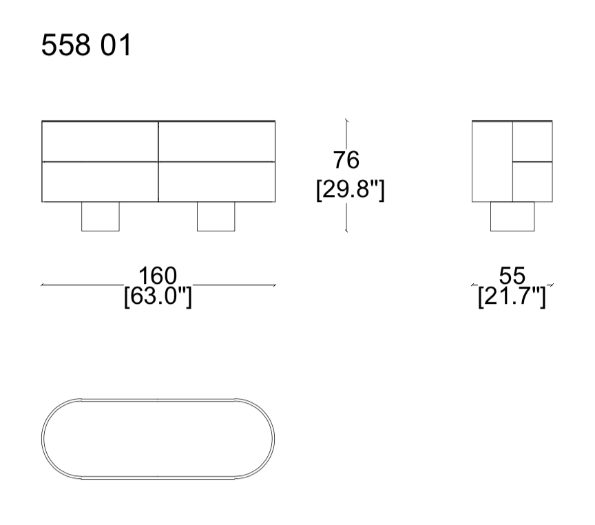 Cassina Rondos Sideboard