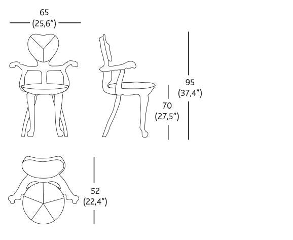 Bd Barcelona Calvet Leisure Chair